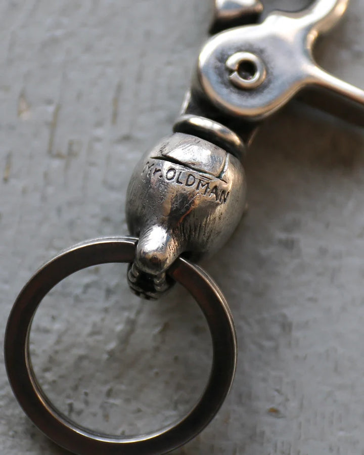 Mr.OLDMAN ミスターオールドマン Bear Head Snap Hook