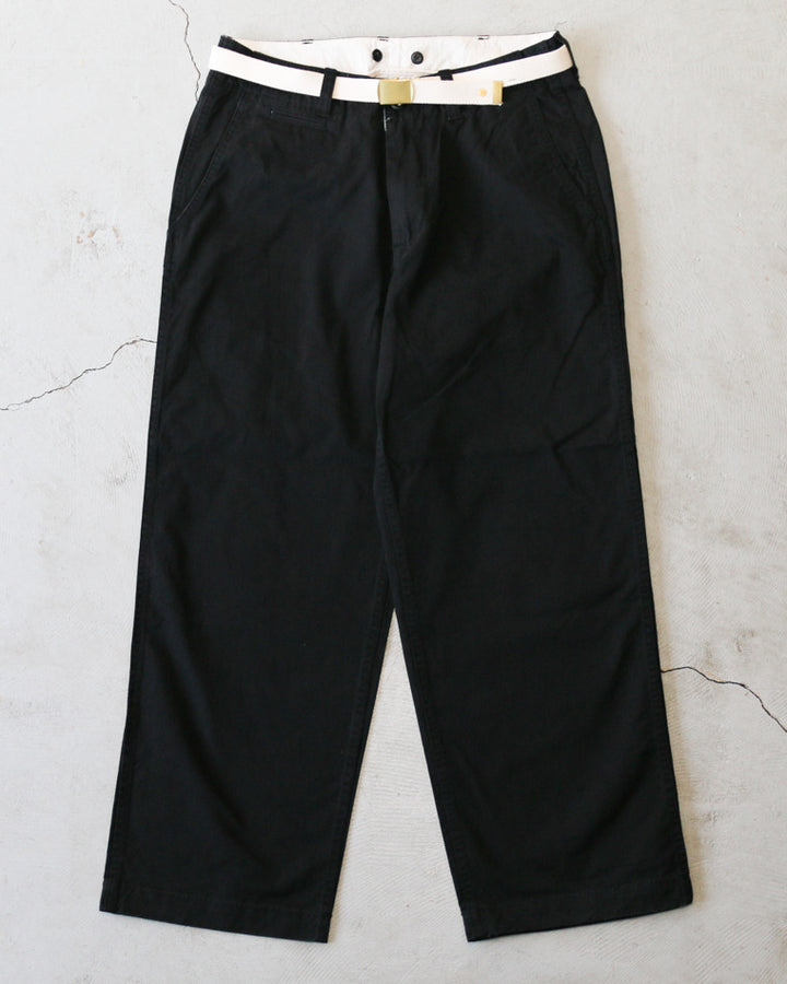 MASTER&amp;CO MC076 CHINO LONG TROUSERS Black