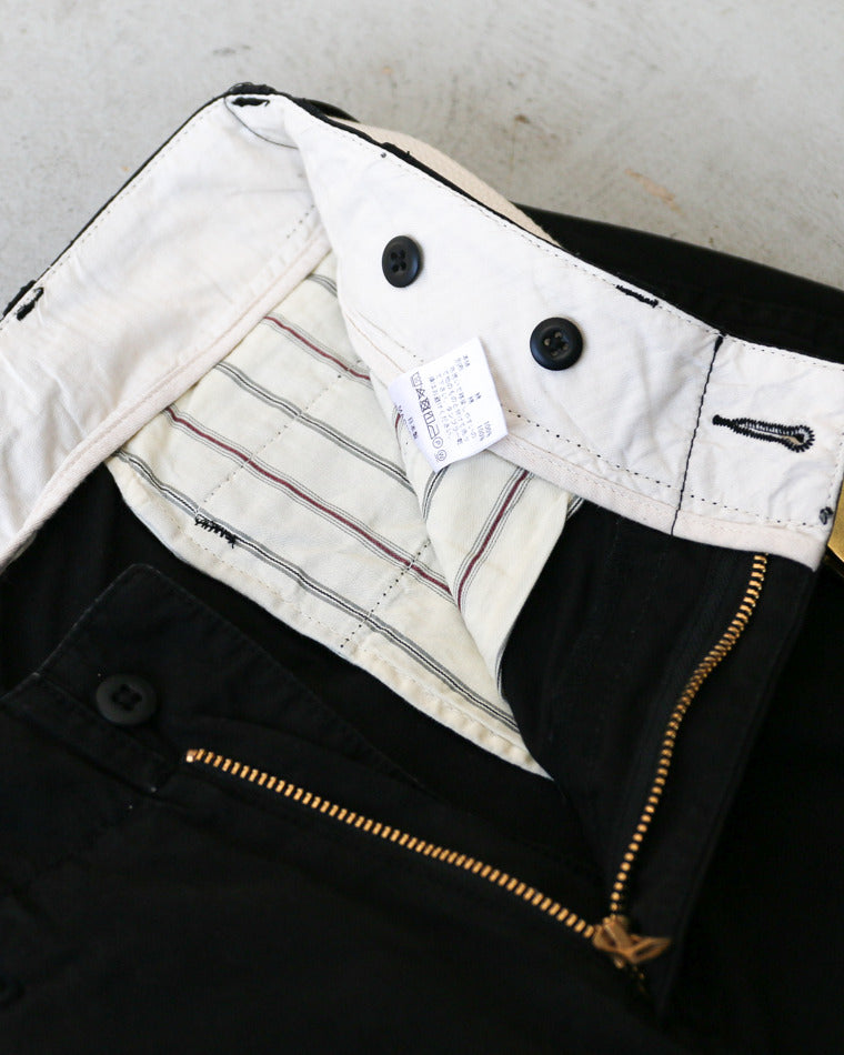 MASTER&amp;CO MC076 CHINO LONG TROUSERS Black