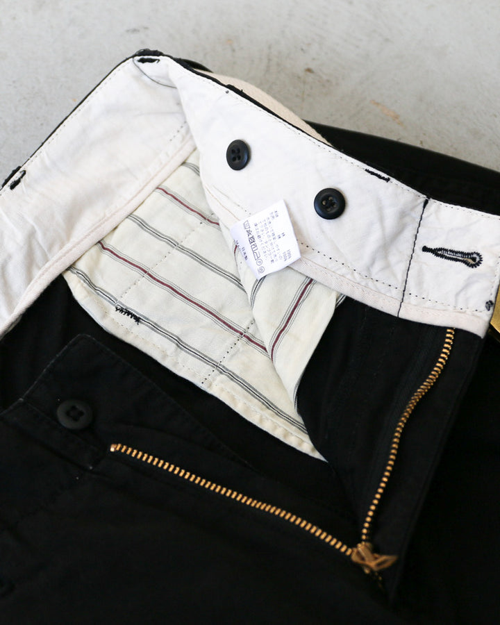 MASTER&amp;CO MC076 CHINO LONG TROUSERS Black