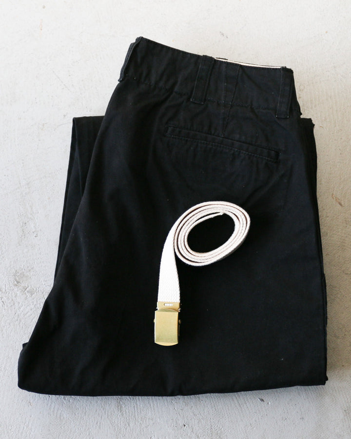 MASTER&amp;CO MC076 CHINO LONG TROUSERS Black