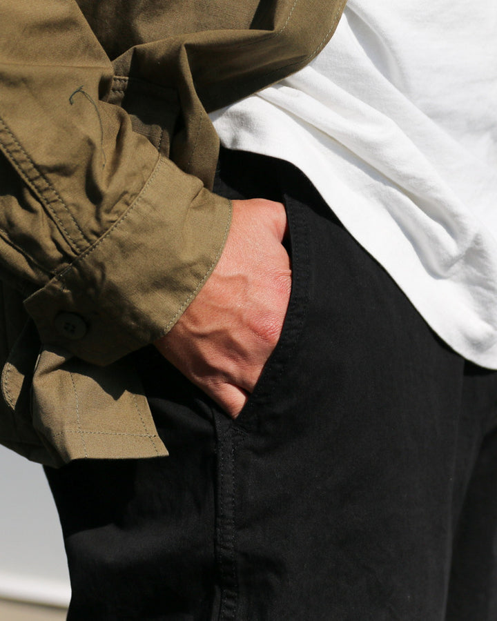 MASTER&amp;CO MC076 CHINO LONG TROUSERS Black