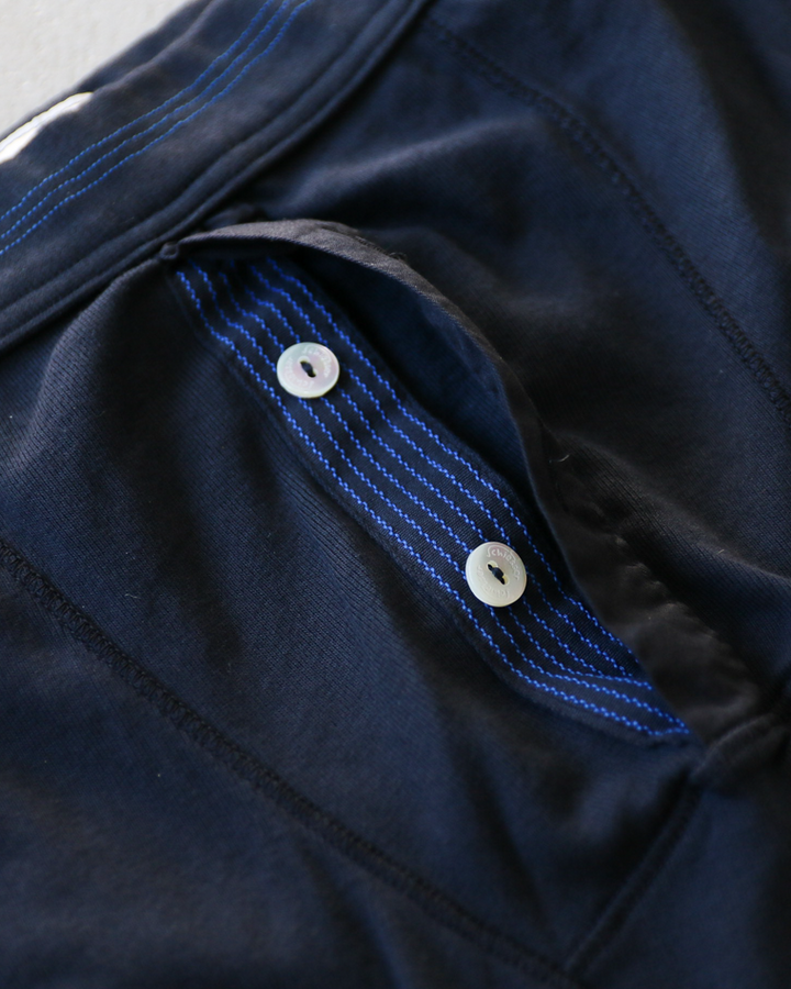SCHIESSER REVIVAL シーサーリバイバル KARL-HEINZ Shorts ダークブルー