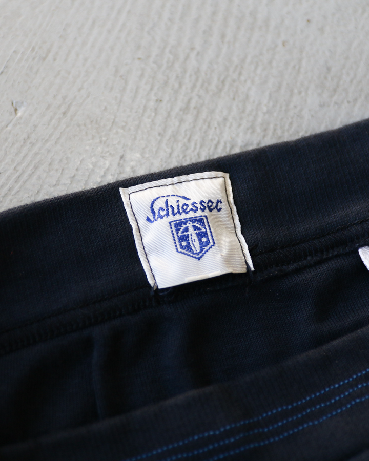 SCHIESSER REVIVAL シーサーリバイバル KARL-HEINZ Shorts ダークブルー