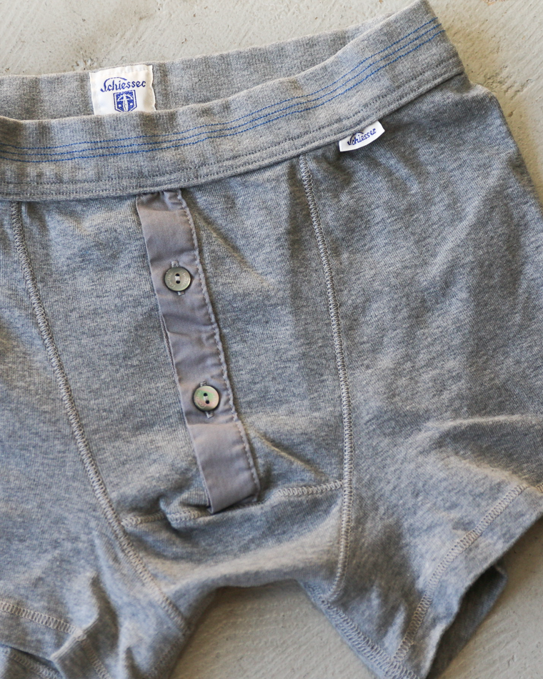 SCHIESSER REVIVAL シーサーリバイバル KARL-HEINZ Shorts  グレー