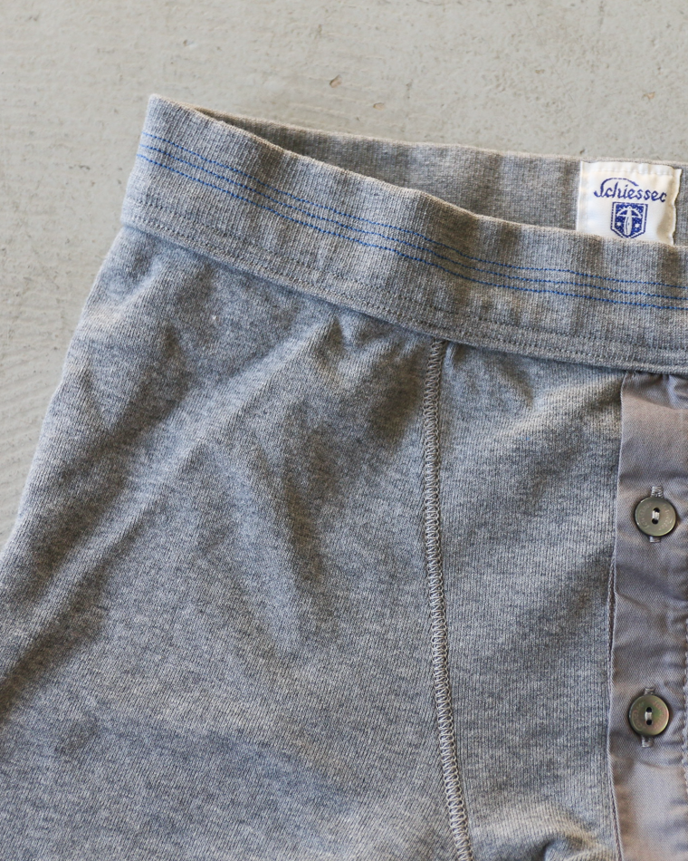 SCHIESSER REVIVAL シーサーリバイバル KARL-HEINZ Shorts  グレー