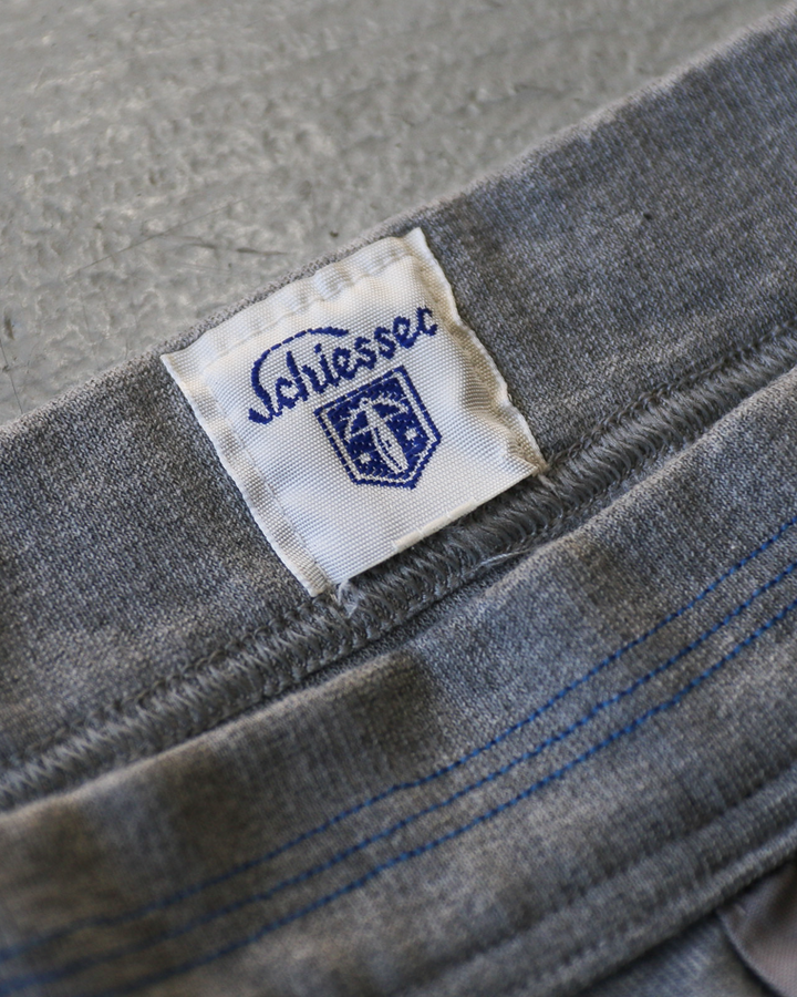 SCHIESSER REVIVAL シーサーリバイバル KARL-HEINZ Shorts  グレー