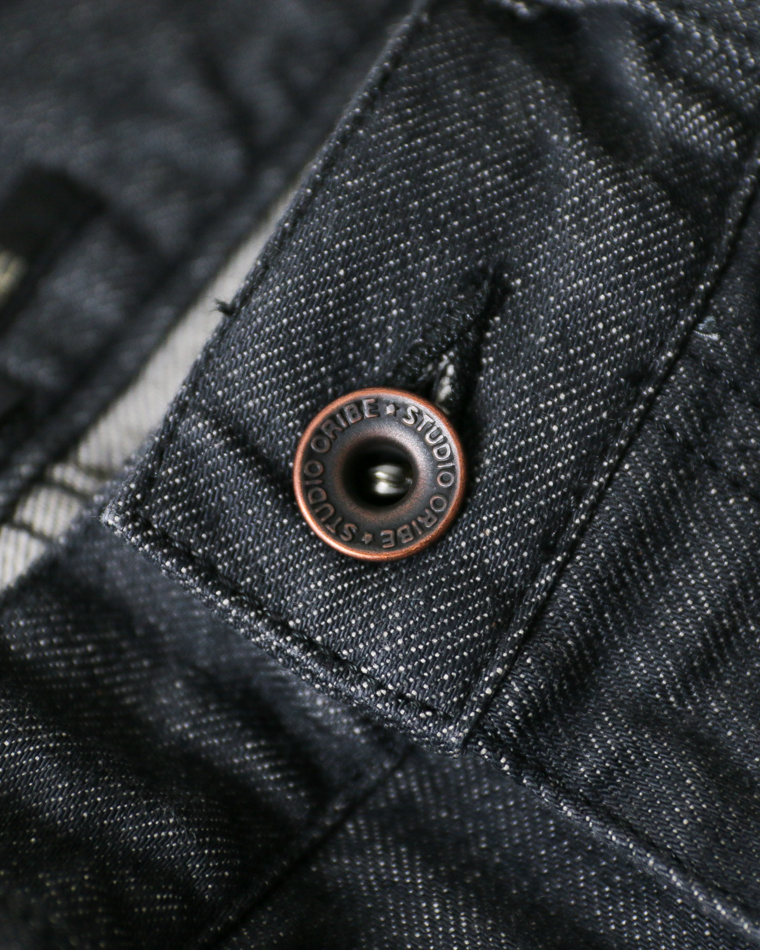 STUDIO ORIBE スタジオオリベ RIDE ON LOOSE DENIM Grey