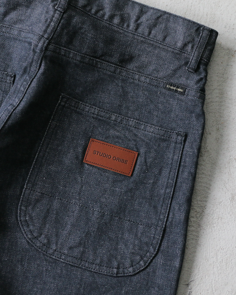 STUDIO ORIBE スタジオオリベ RIDE ON LOOSE DENIM Grey