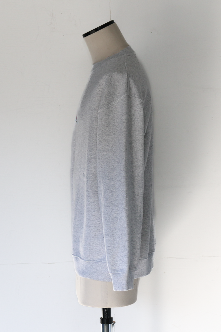 melple メイプル Timeless Crewneck Sweat Ash Grey