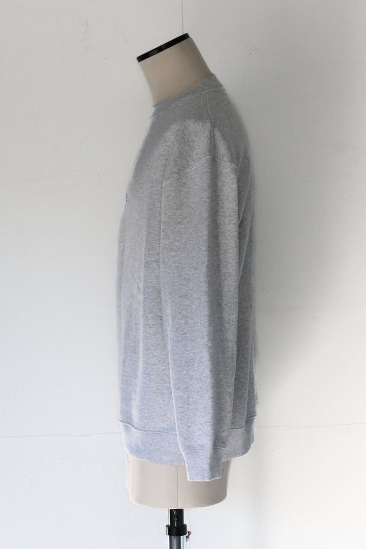 melple メイプル Timeless Crewneck Sweat Ash Grey