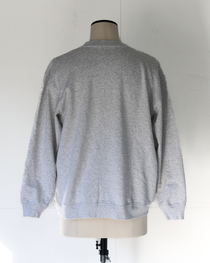 melple メイプル Timeless Crewneck Sweat Ash Grey