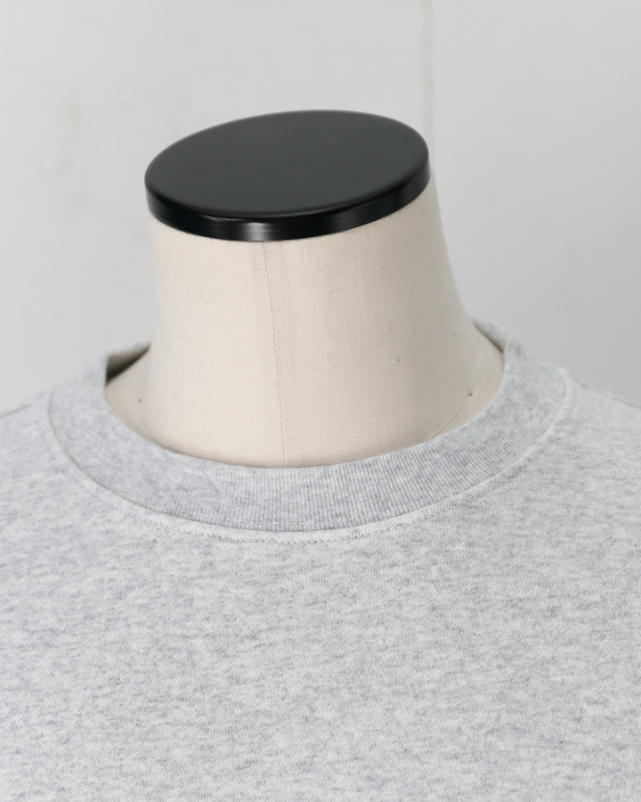 melple メイプル Timeless Crewneck Sweat Ash Grey