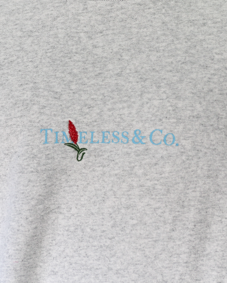 melple メイプル Timeless Crewneck Sweat Ash Grey