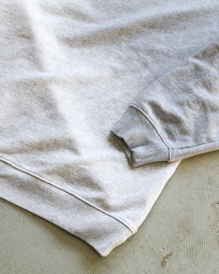 melple メイプル Timeless Crewneck Sweat Ash Grey