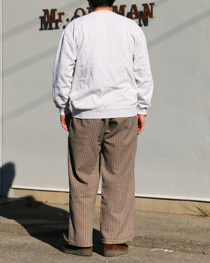 melple メイプル Timeless Crewneck Sweat Ash Grey