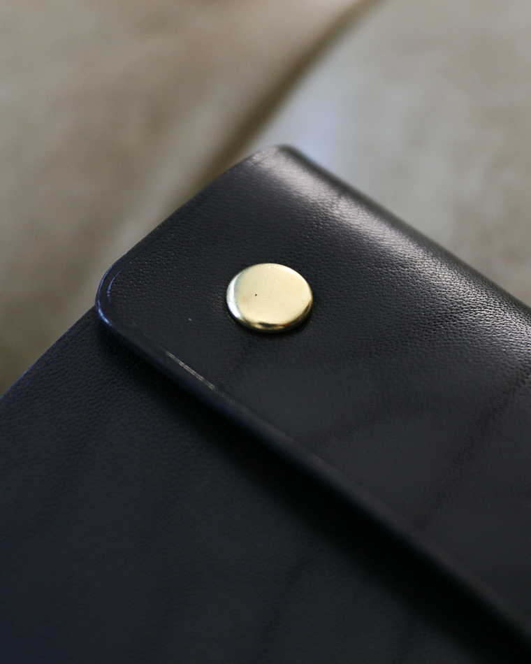 ITUAIS イトゥアイス 〜Diferente Series〜 CAVARO MINI WALLET MARYAM HORSE BUTT Black