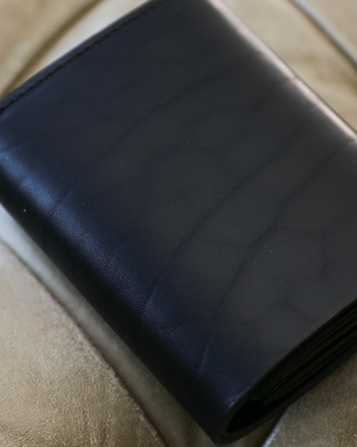 ITUAIS イトゥアイス 〜Diferente Series〜 CAVARO MINI WALLET MARYAM HORSE BUTT Black