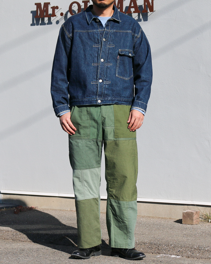 redad Military Remake artisan pant Olive Size L-2