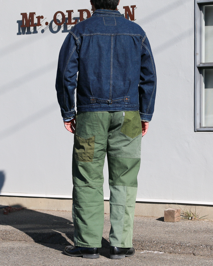 redad Military Remake artisan pant Olive Size XL-1