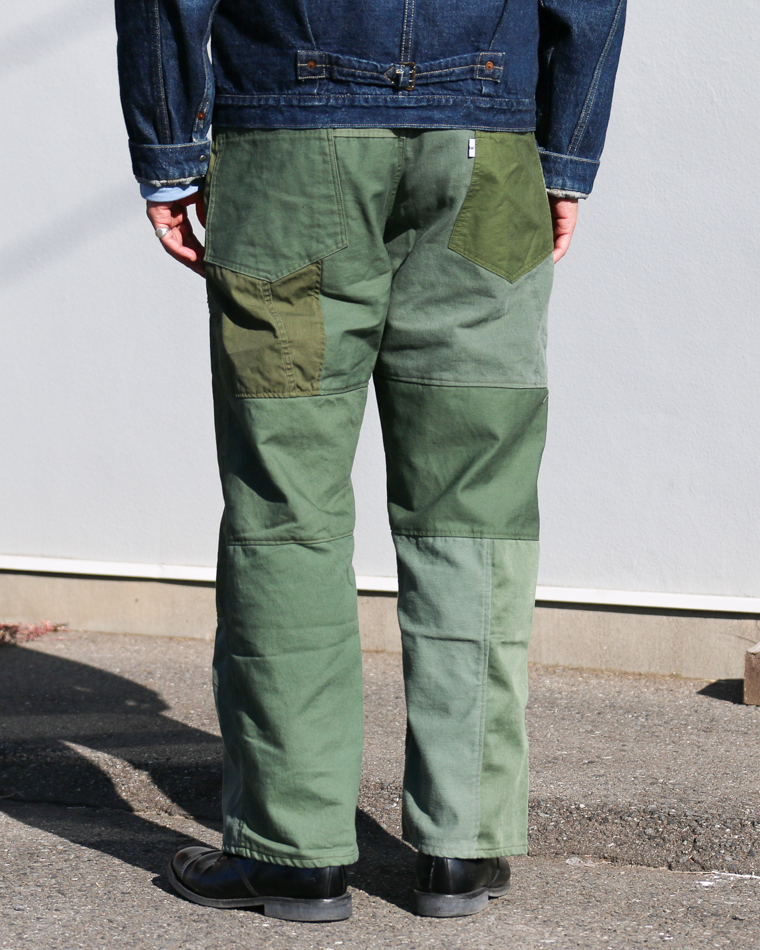 redad Military Remake artisan pant Olive Size XL-1