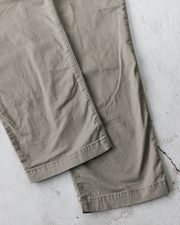 FOB factory エフオービーファクトリー F0549 Stretch Twill Easy Pants Ivy(Beige)