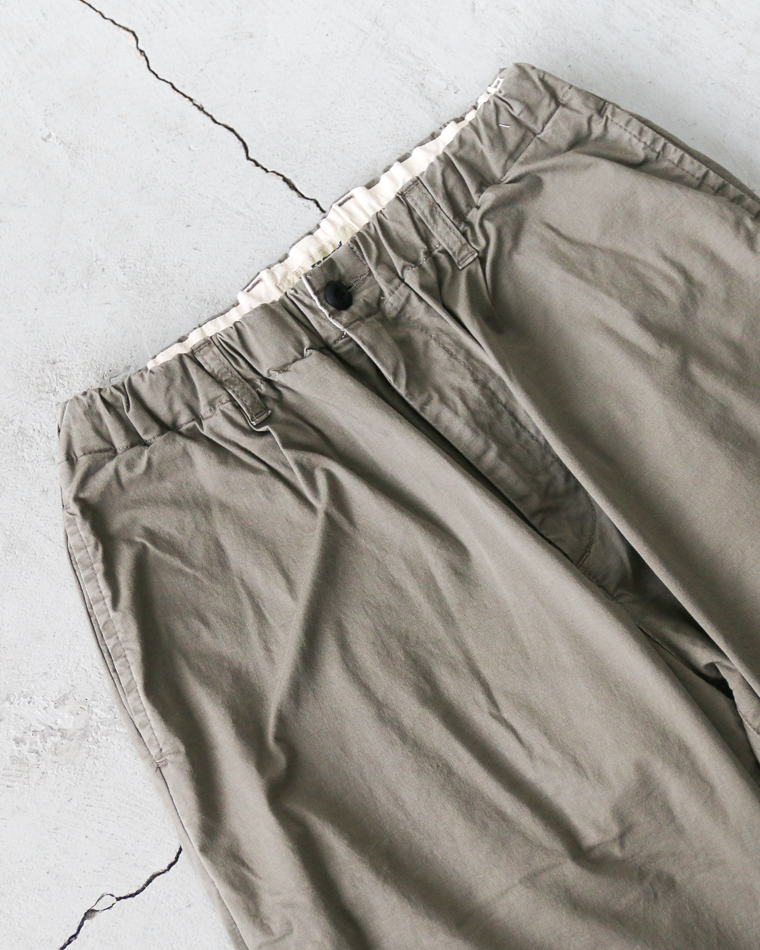 FOB factory エフオービーファクトリー F0549 Stretch Twill Easy Pants Ivy(Beige)