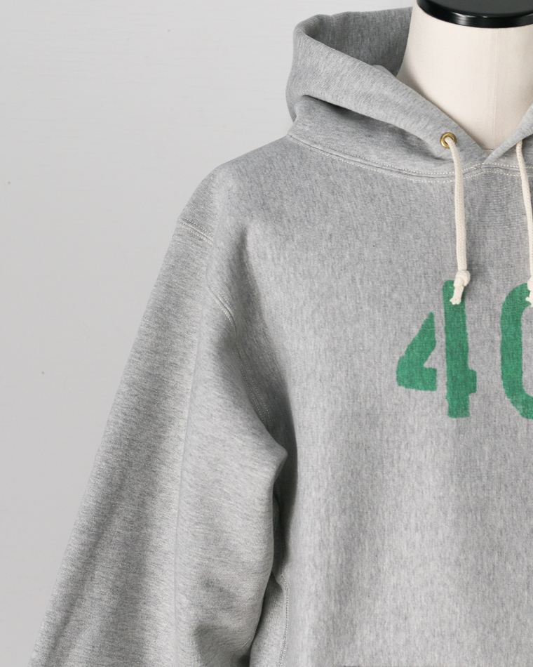 WAREHOUSE ウエアハウス Lot.484 REVERSE WEAVE HOODIE No.40 Grey