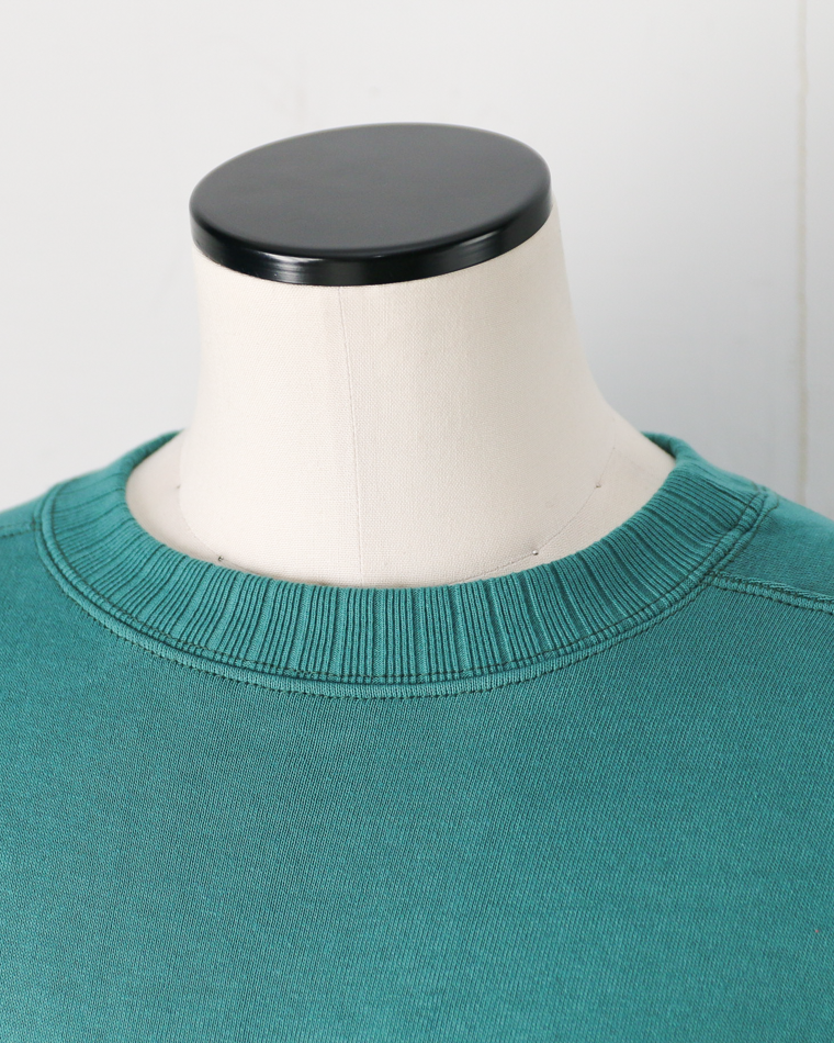 John Gluckow ジョングラッコー Lot.JG-CS24 The Albert Sweat "Solid" Blue green