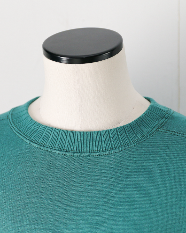 John Gluckow ジョングラッコー Lot.JG-CS24 The Albert Sweat "Solid" Blue green