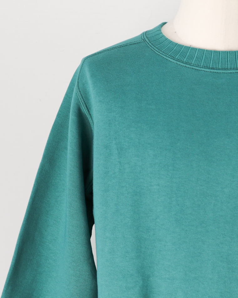 John Gluckow ジョングラッコー Lot.JG-CS24 The Albert Sweat "Solid" Blue green