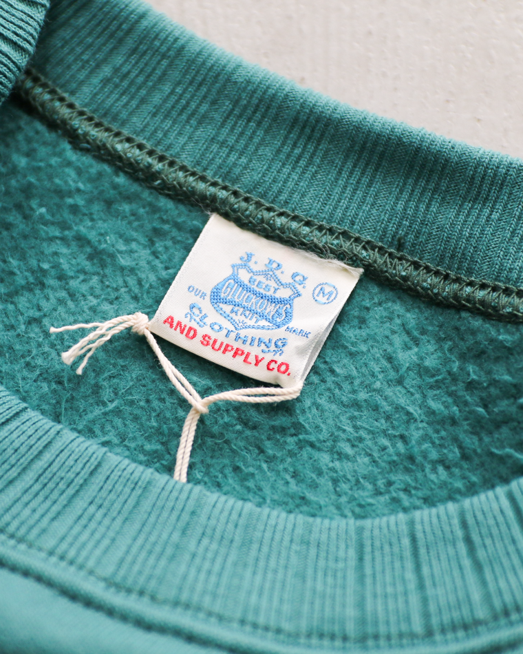John Gluckow ジョングラッコー Lot.JG-CS24 The Albert Sweat "Solid" Blue green