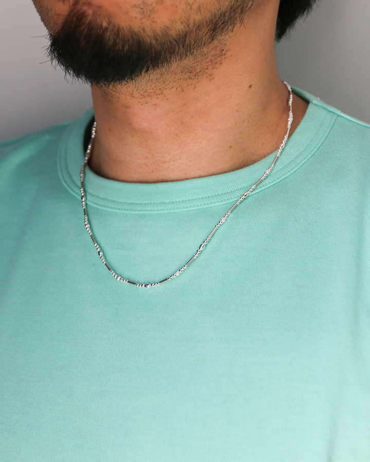 MANANAS マナナス Tube Beads Necklace(50cm)