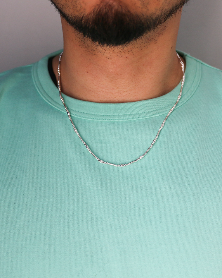 MANANAS マナナス Tube Beads Necklace(50cm)
