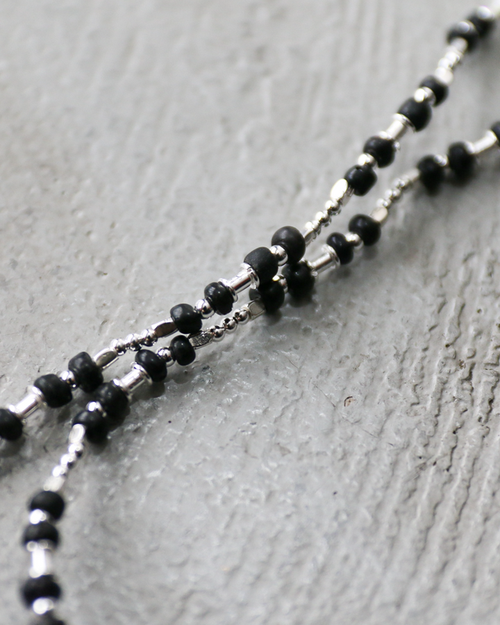 MANANAS マナナス Mix Antique Beads Necklace (50cm)