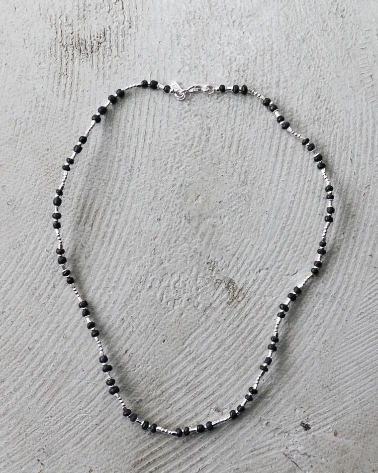 MANANAS マナナス Mix Antique Beads Necklace (50cm)