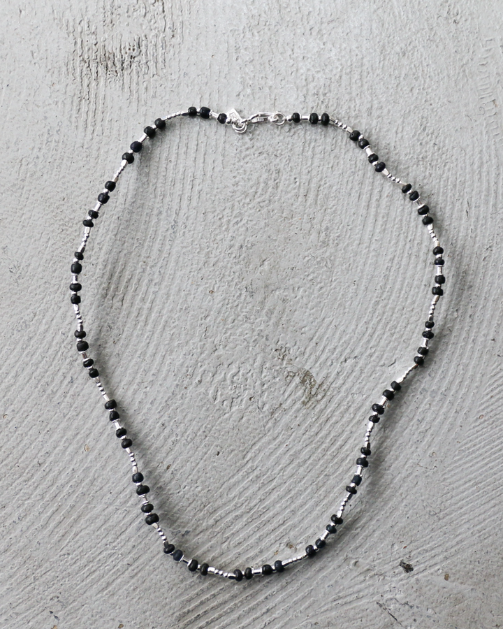 MANANAS マナナス Mix Antique Beads Necklace (50cm)