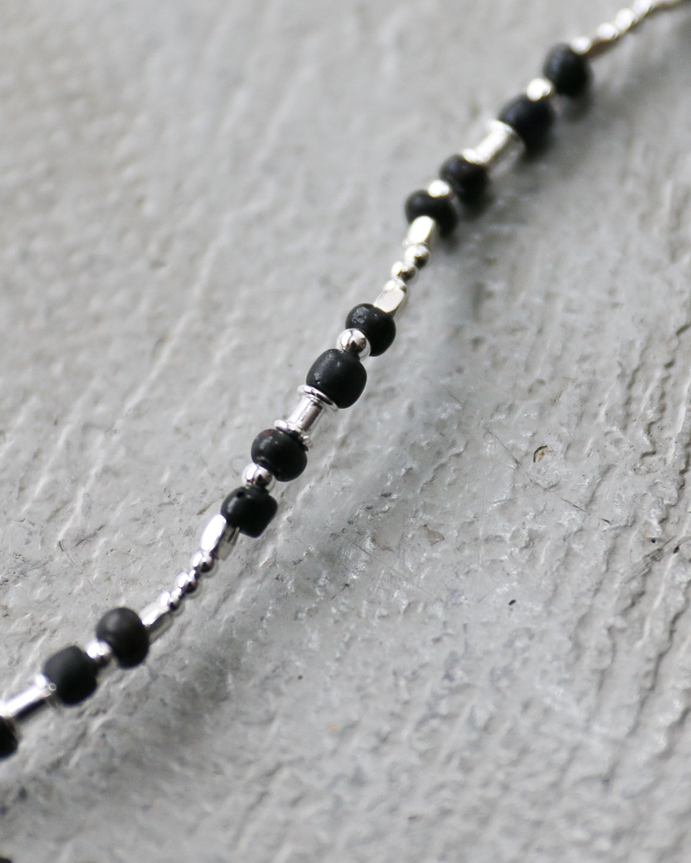MANANAS マナナス Mix Antique Beads Necklace (50cm)