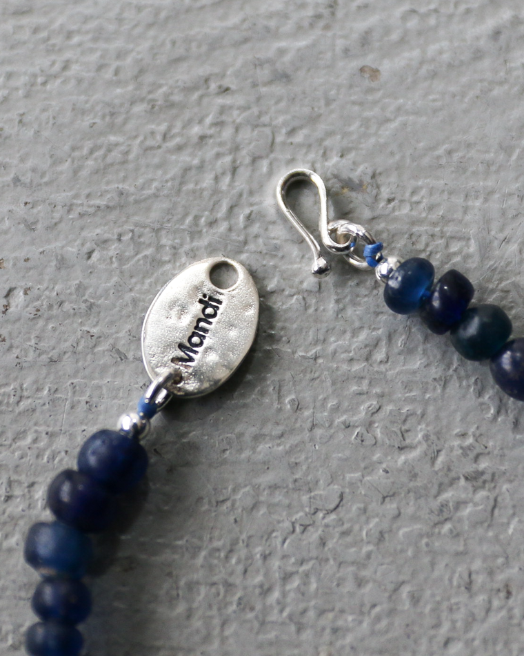 MANDI マンディ Antique Beads Bracelet(Navy)