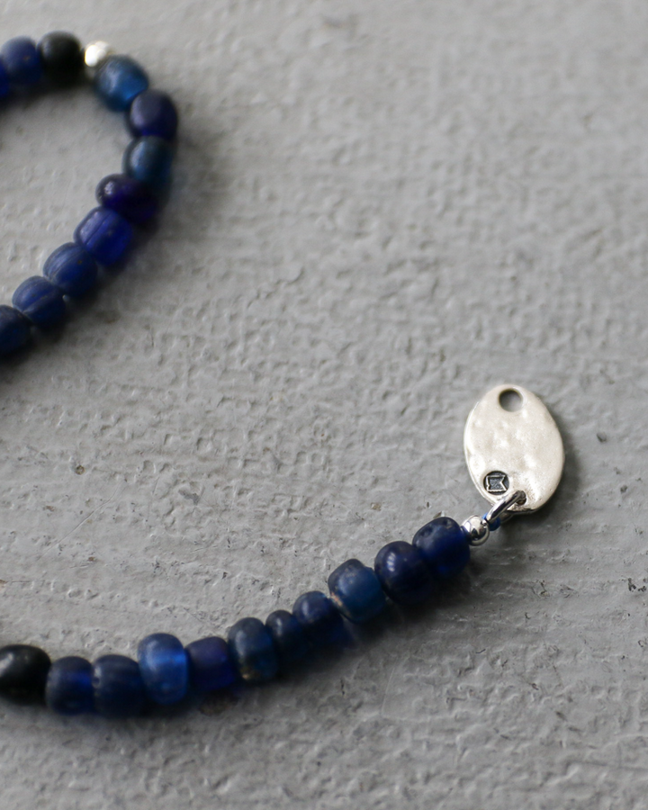MANDI マンディ Antique Beads Bracelet(Navy)