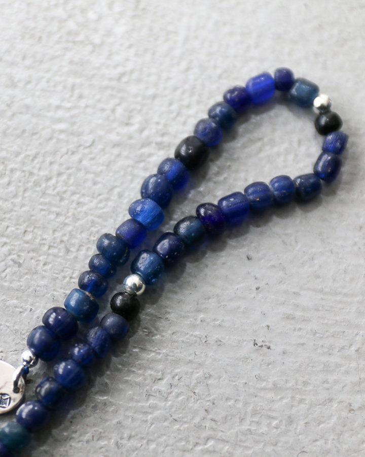 MANDI マンディ Antique Beads Bracelet(Navy)