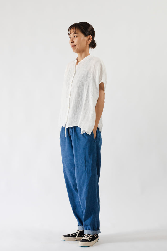 DELICIOUS デリシャス Light Denim Easy Pants Blue