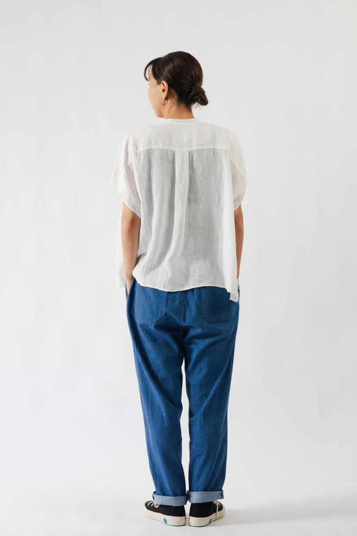 DELICIOUS デリシャス Light Denim Easy Pants Blue