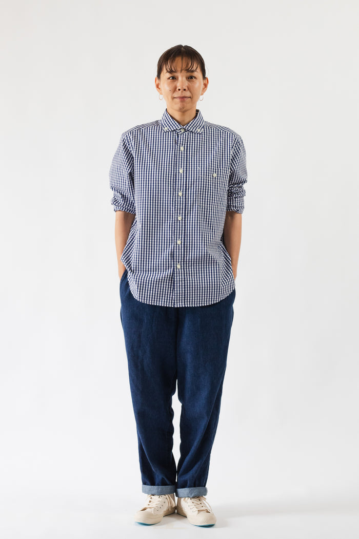 DELICIOUS デリシャス Light Denim Easy Pants Navy