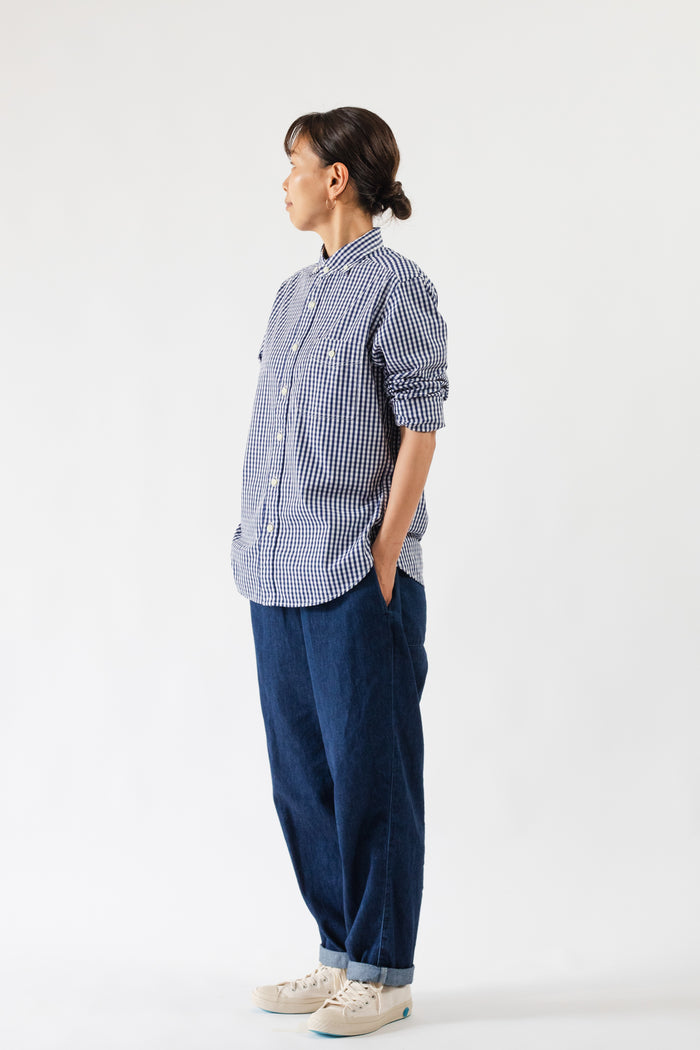 DELICIOUS デリシャス Light Denim Easy Pants Navy