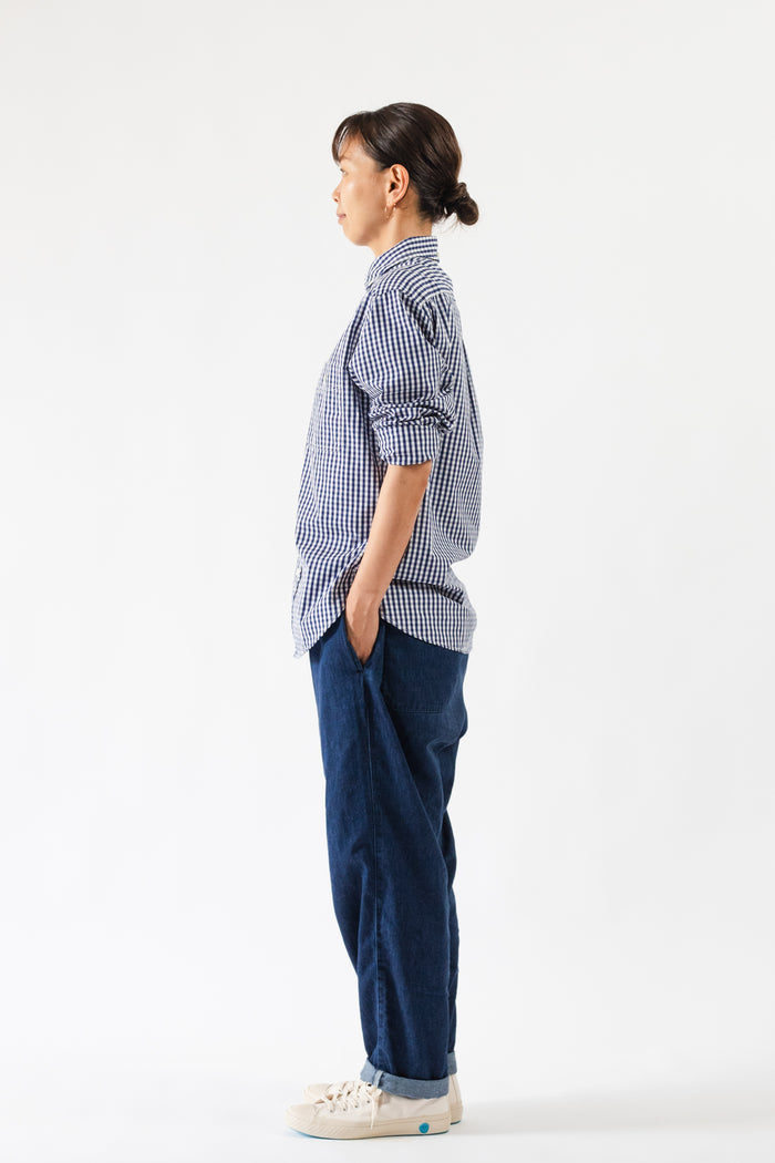 DELICIOUS デリシャス Light Denim Easy Pants Navy