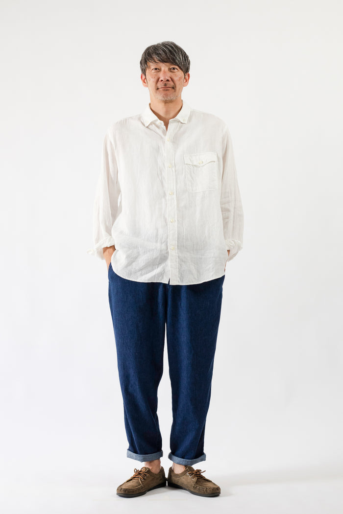 DELICIOUS デリシャス Light Denim Easy Pants Navy