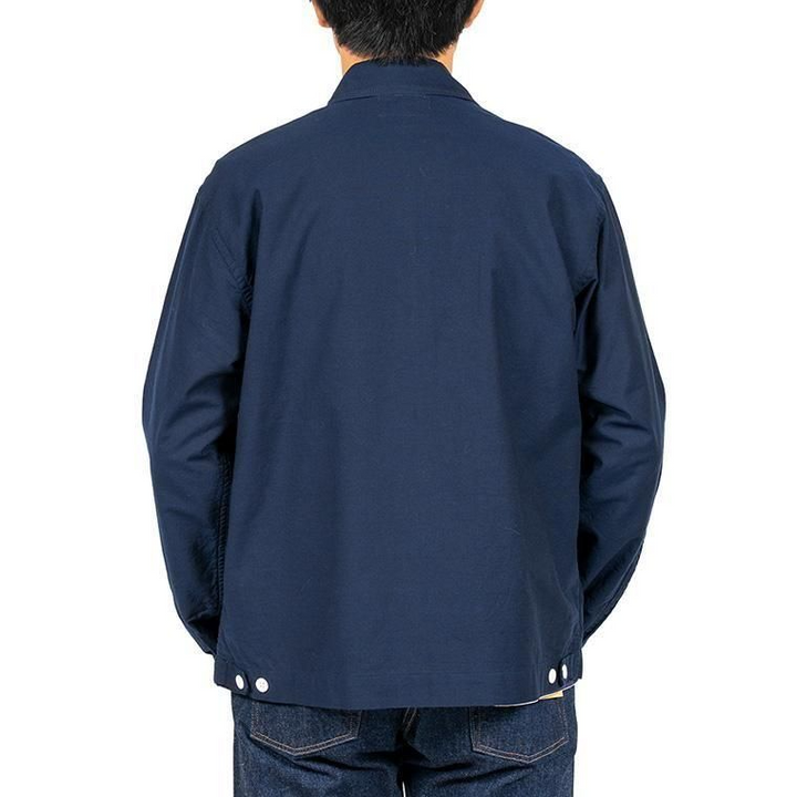WORKERS ワーカーズ Swing Top, Combed OX, Solid Navy