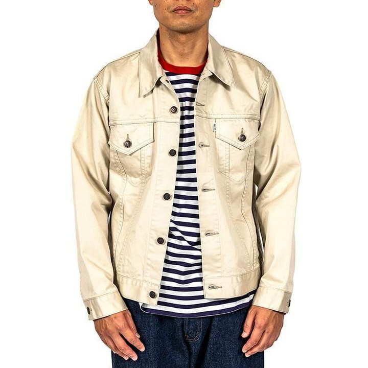 WORKERS ワーカーズ Lot 857, Sanforized, 10 oz, Double Twist Chino, Oyster