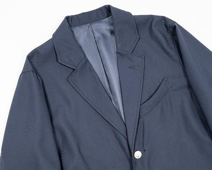 WORKERS ワーカーズ Moonglow Blazer, Combat Wool Tropical, Navy